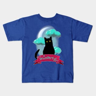 It's a Wonderful Night Kids T-Shirt